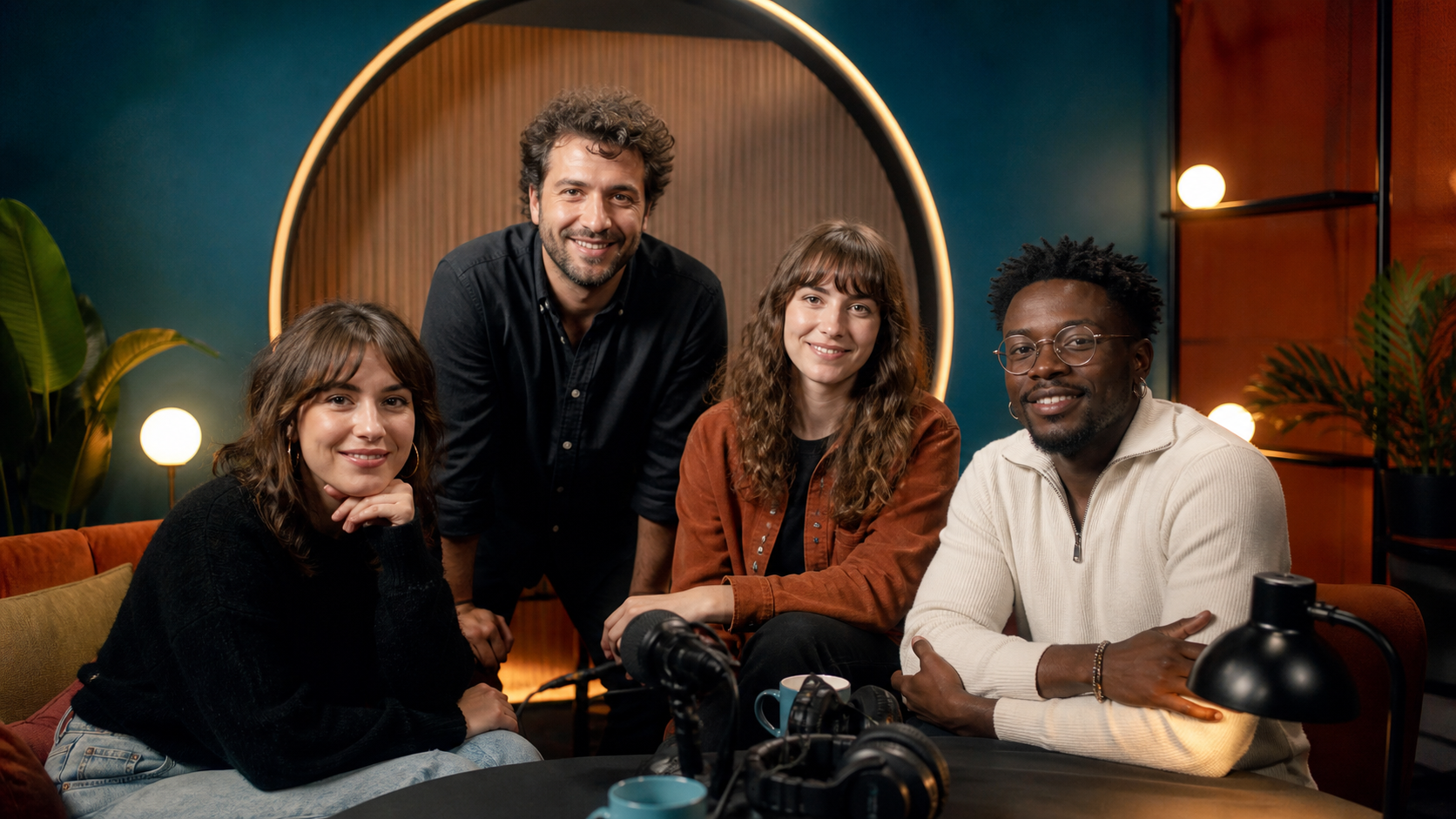 Équipe de Echo Atelier dans le studio bordelais